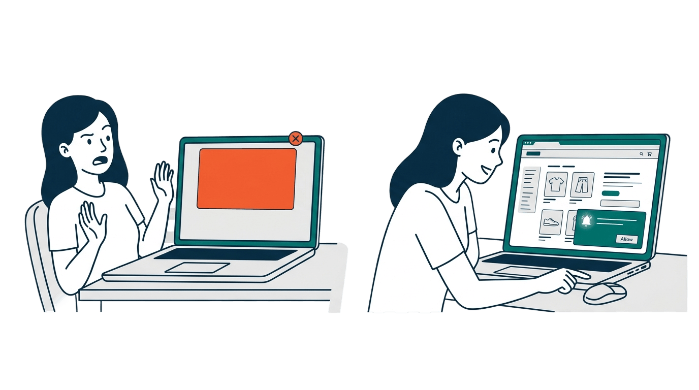 Permission Prompts: How to Ask Without Annoying Visitors